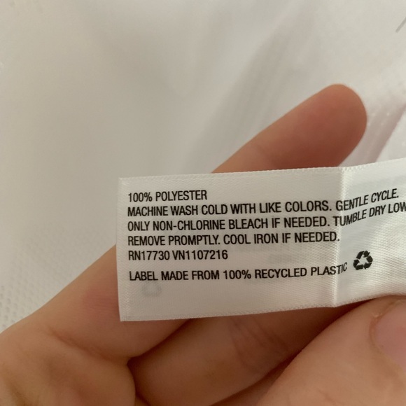 Mesh White Tee - Picture 5 of 5